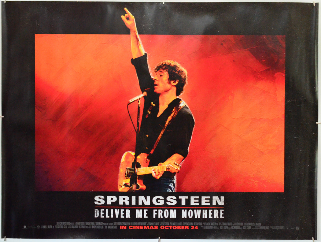 Springsteen: Deliver Me from Nowhere - Original Quad Poster - Film Poster - Movie Poster