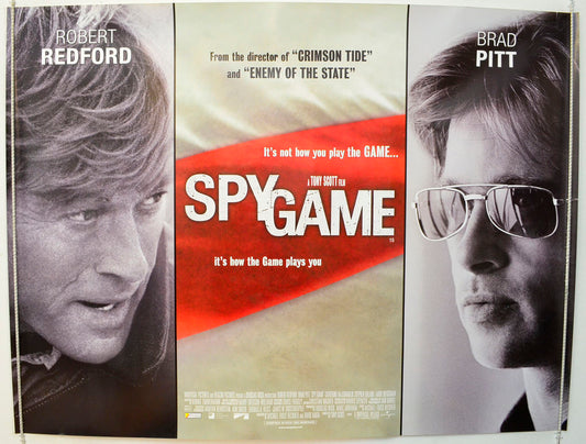 Spy Game  Original British Quad Poster - Film Poster - Movie Poster