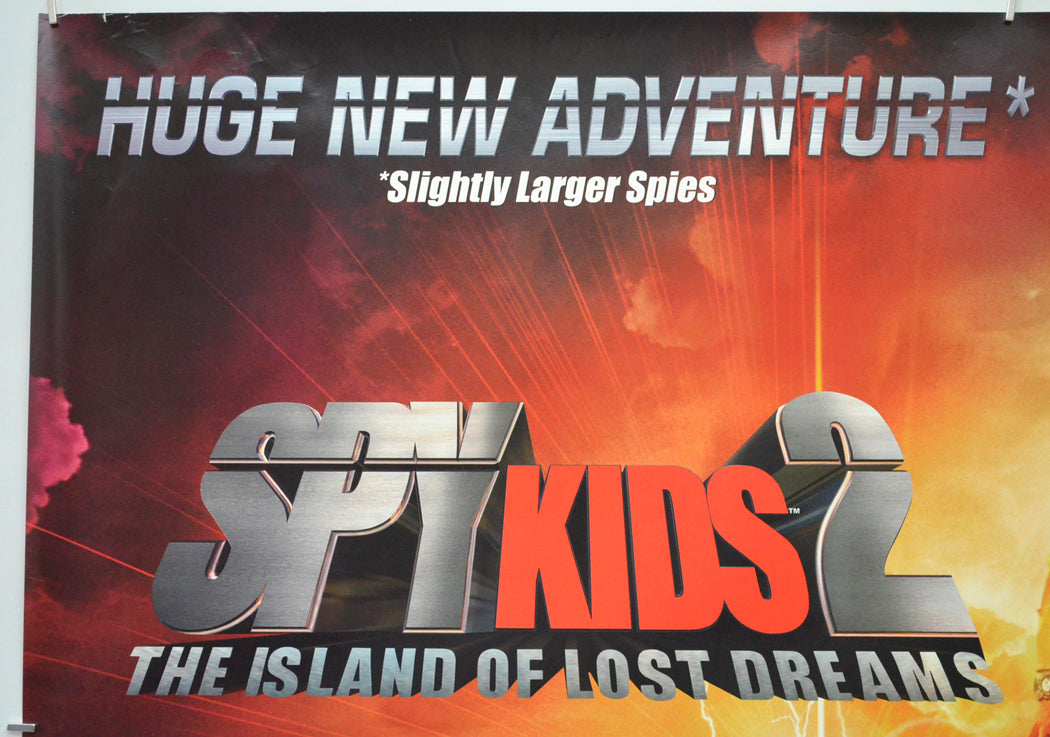 SPY KIDS 2 : ISLAND OF LOST DREAMS (Top Left) Cinema Quad Movie Poster 