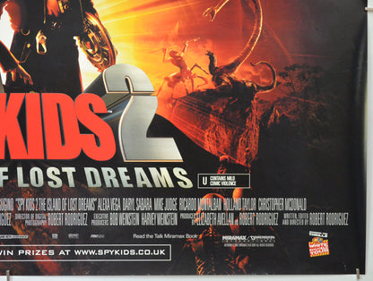 SPY KIDS 2 : ISLAND OF LOST DREAMS (Bottom Right) Cinema Quad Movie Poster 