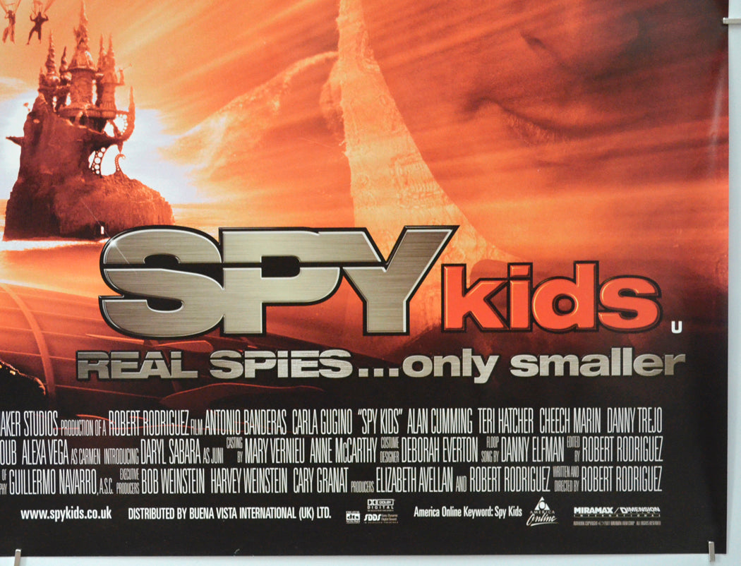 SPY KIDS (Bottom Right) Cinema Quad Movie Poster 