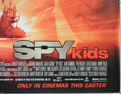 SPY KIDS (Bottom Right) Cinema Quad Movie Poster 