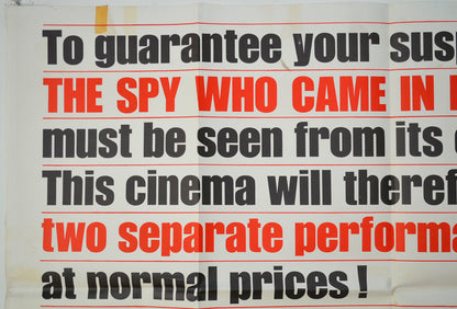 THE SPY WHO CAME IN FROM THE COLD (Top Left) Cinema Quad Movie Poster 