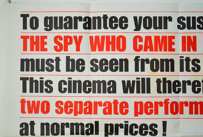 THE SPY WHO CAME IN FROM THE COLD (Top Left) Cinema Quad Movie Poster 