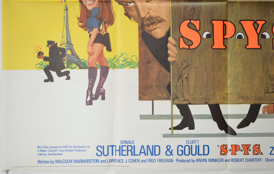 S.P.Y.S. (Bottom Left) Cinema Quad Movie Poster 