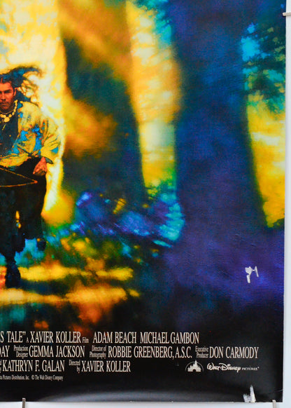 Squanto: A Warrior's Tale (Bottom Right) Cinema One Sheet Movie Poster 