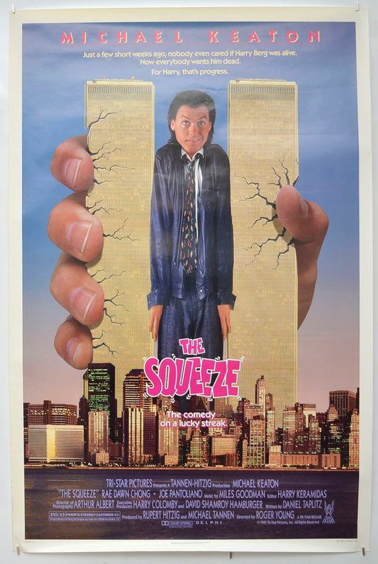 The Squeeze Original One Sheet Poster - Film Poster - Movie Poster