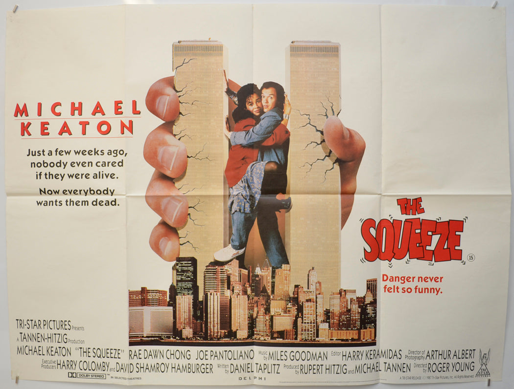 The Squeeze Original Quad Poster - Film Poster - Movie Poster  