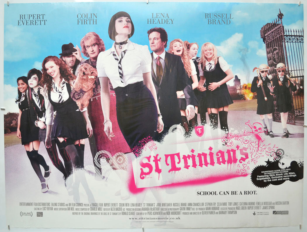 St. Trinian's  Original Quad Poster - Film Poster - Movie Poster