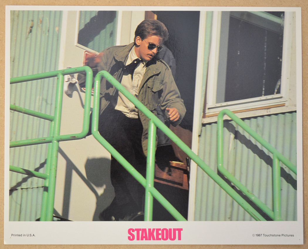 STAKEOUT (Card 5) Cinema Colour FOH Stills / Lobby Cards 