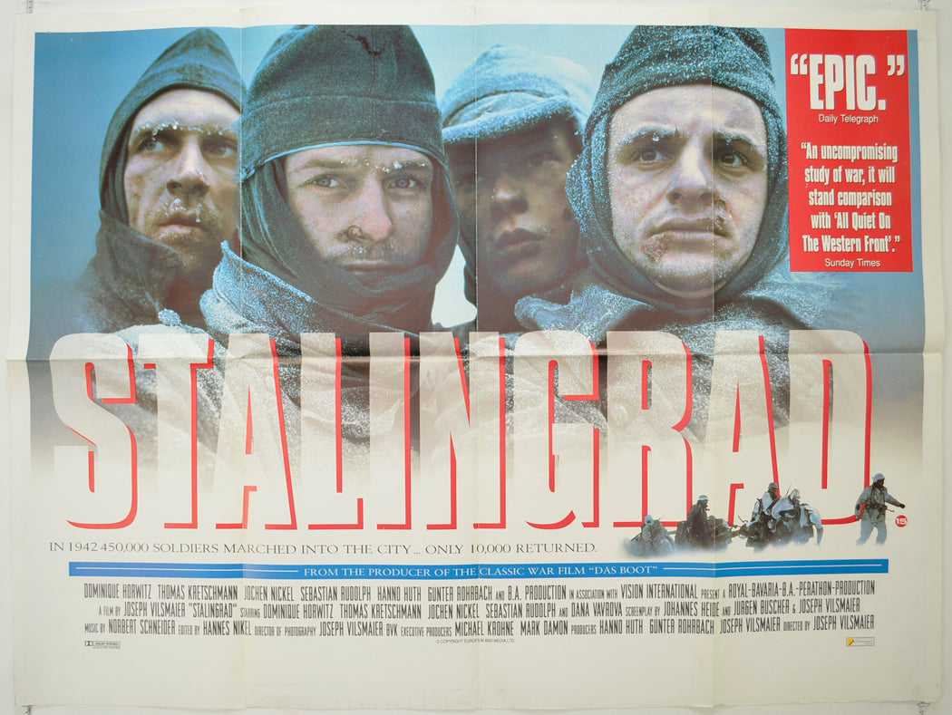 Stalingrad   Original Quad Poster - Film Poster - Movie Poster 