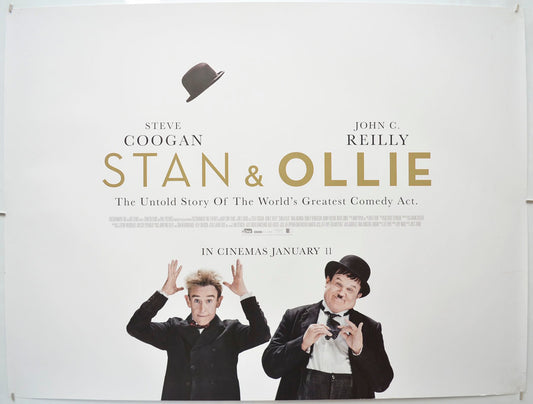 Stan And Ollie  Original Quad Poster - Film Poster - Movie Poster