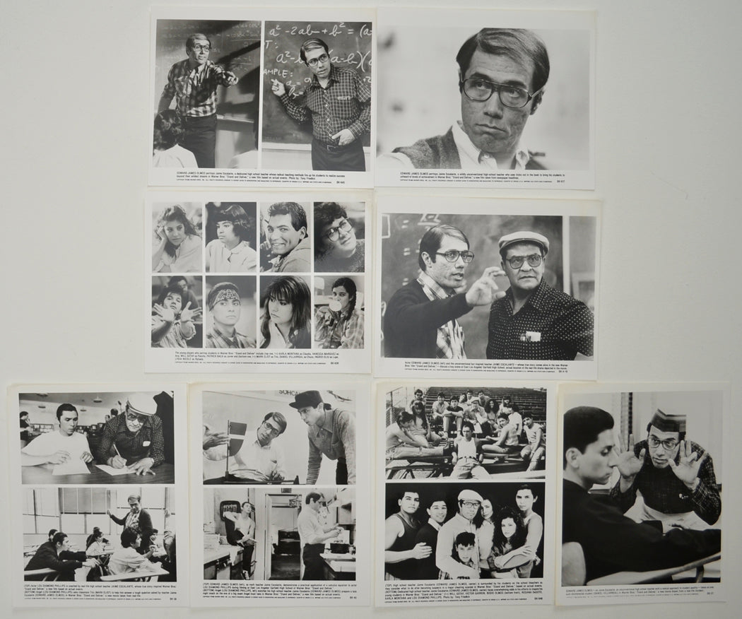 Stand And Deliver  8 Original Black And White Press Stills 