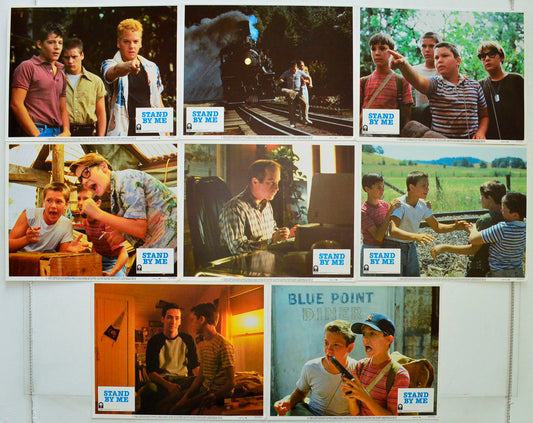 Stand by Me Set of 8 Original USA Cinema Lobby Cards 