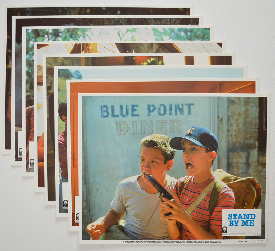 STAND BY ME (Full View) Cinema Set of Lobby Cards  