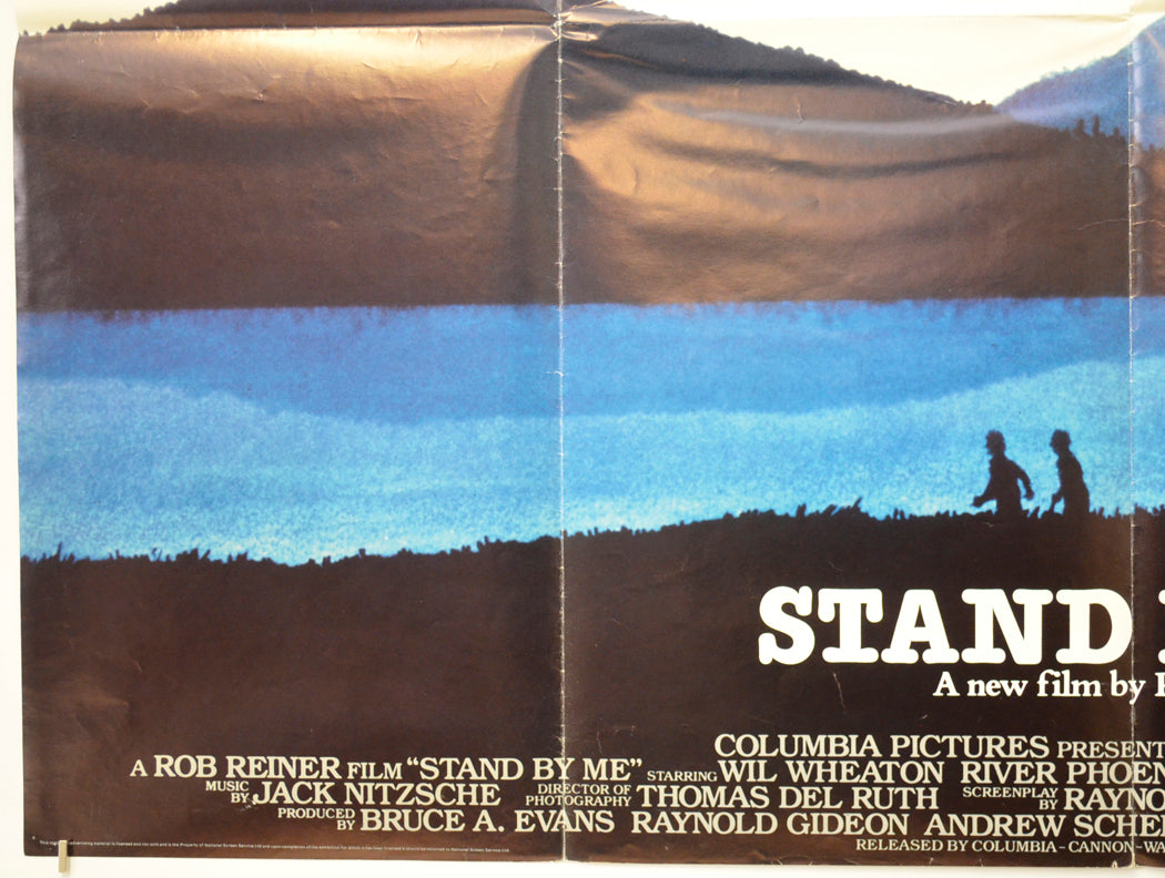 STAND BY ME (Bottom Left) Cinema Quad Movie Poster 