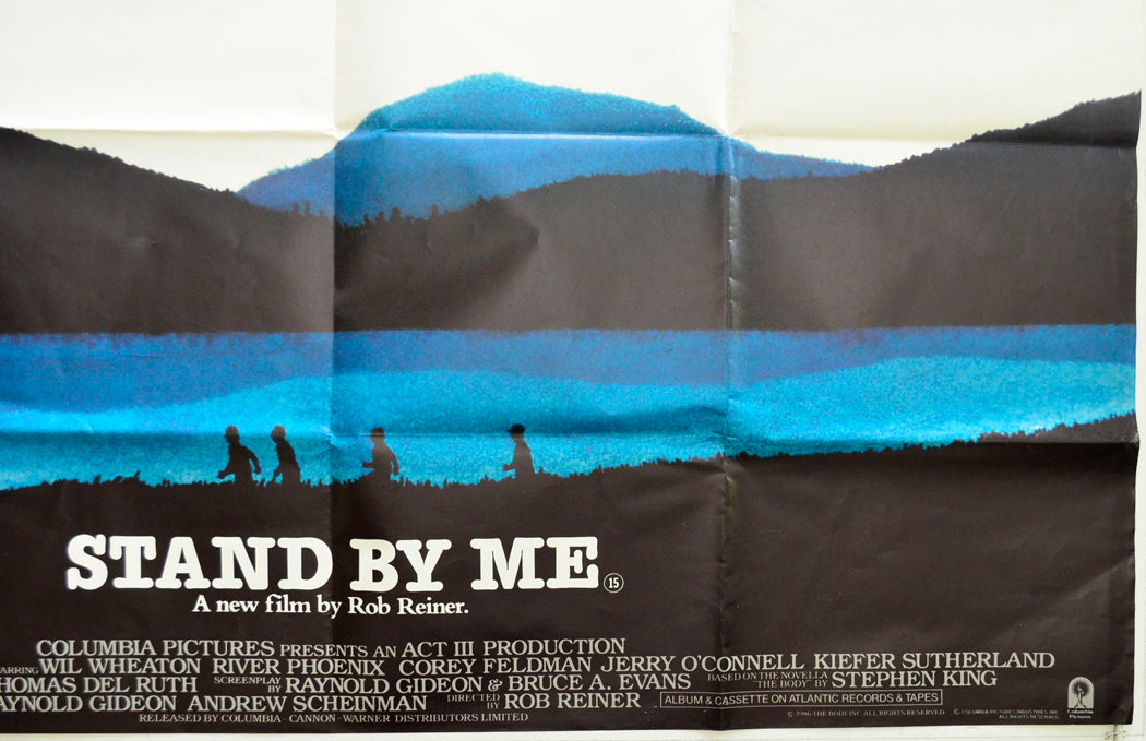 STAND BY ME (Bottom Right) Cinema Quad Movie Poster 