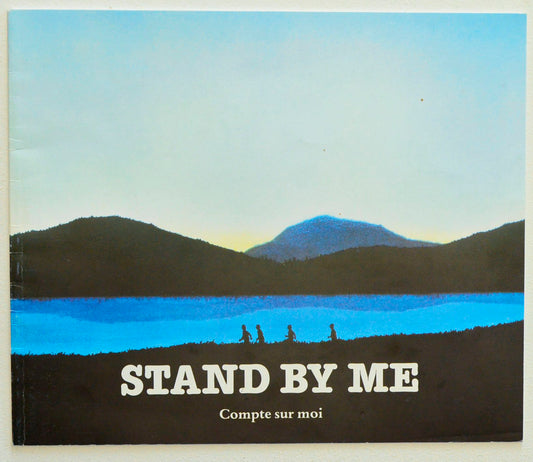 Stand By Me Original 24 Page FRENCH Cinema Souvenir Brochure - Film Brochure - Movie Brochure - Cinema Brochure 