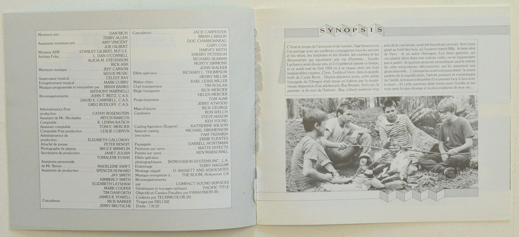 STAND BY ME – Souvenir Brochure - Inside