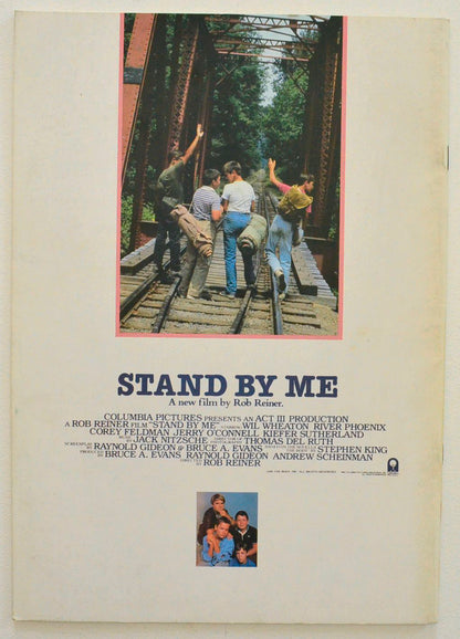 STAND BY ME – Souvenir Brochure - Back