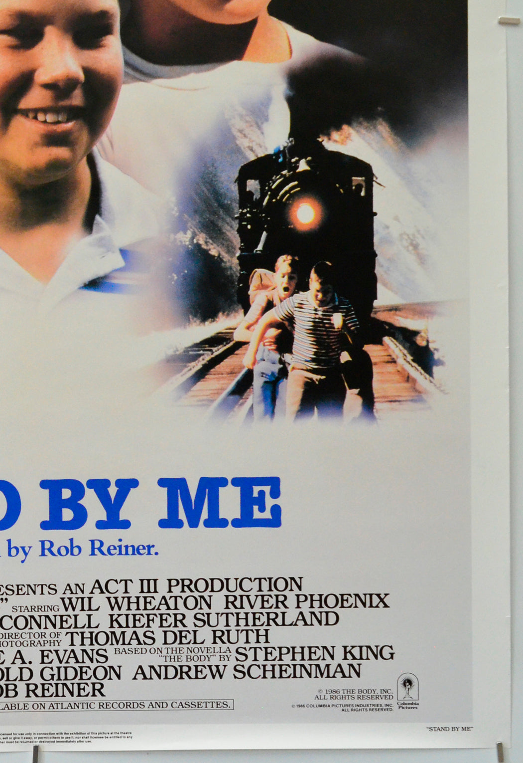 Stand By Me (Bottom Right) Cinema One Sheet Movie Poster 