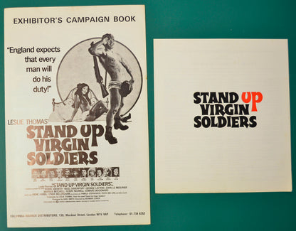 Stand Up Virgin Soldiers   Original 6 Page Cinema Exhibitors Campaign Press Book