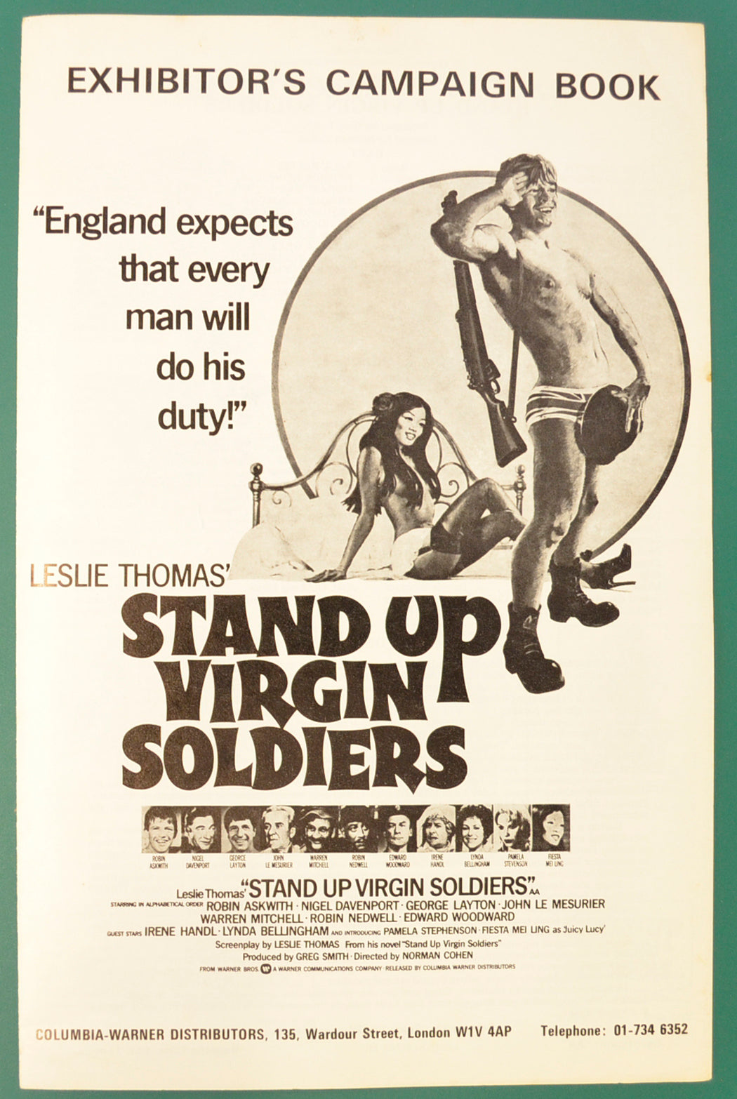 STAND UP VIRGIN SOLDIERS – Cinema Exhibitors Campaign Press Book - Front