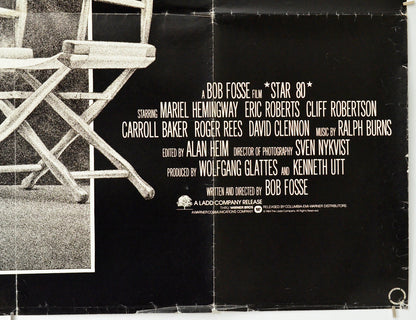 Star 80 (Bottom Right) Cinema Quad Movie Poster 