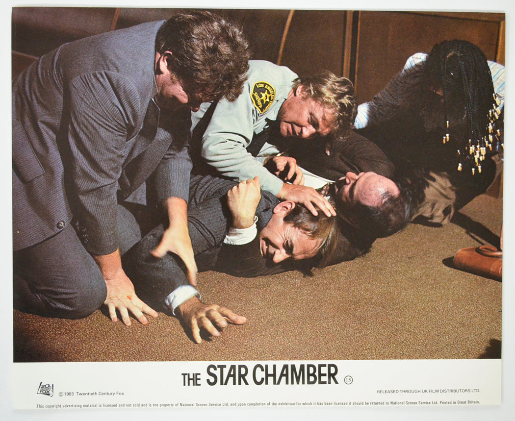 THE STAR CHAMBER (Card 3) Cinema Set of Colour FOH Stills / Lobby Cards 