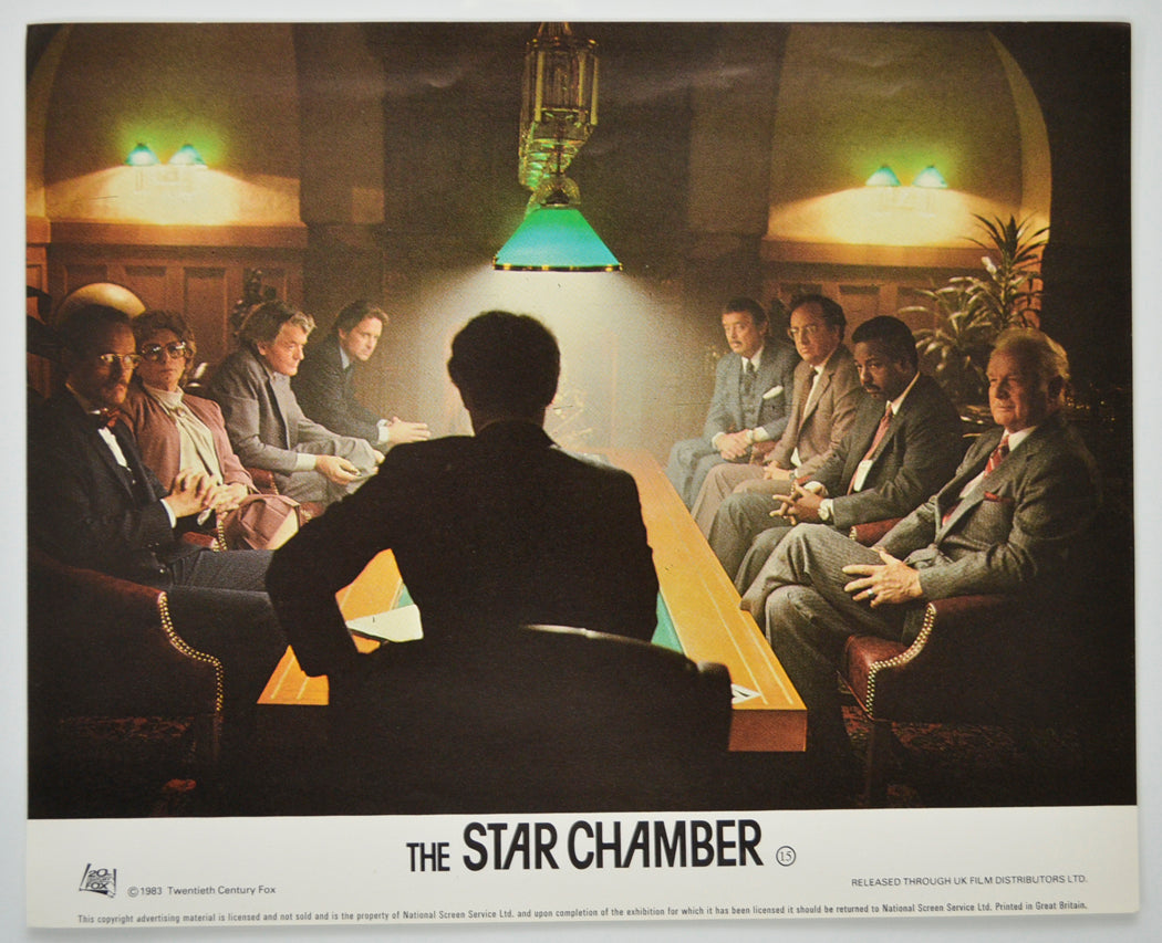 THE STAR CHAMBER (Card 8) Cinema Set of Colour FOH Stills / Lobby Cards 