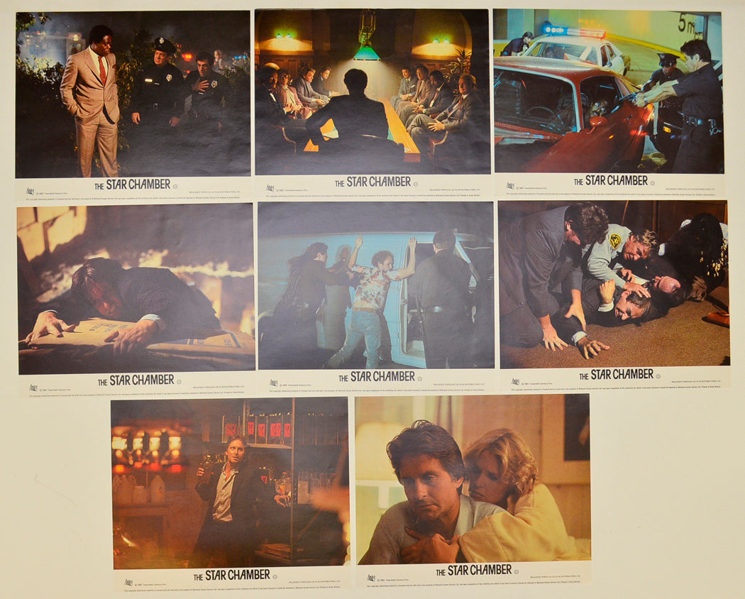 The Star Chamber Set of 8 Original Lobby Cards / Colour Front Of House Stills 