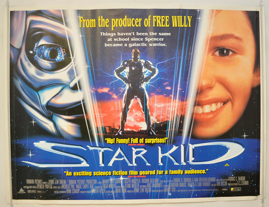 Star Kid  Original Quad Poster - Film Poster - Movie Poster