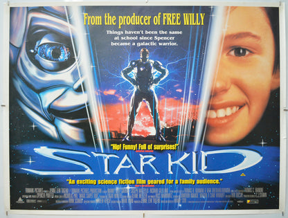 Star Kid Original Quad Poster - Film Poster - Movie Poster