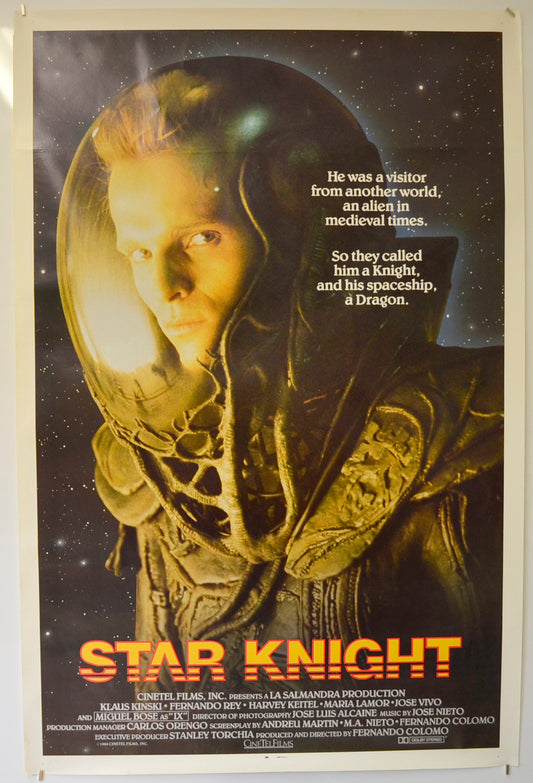 Star Knight  (a.k.a. El caballero del dragon)   Original One Sheet Poster - Film Poster - Movie Poster