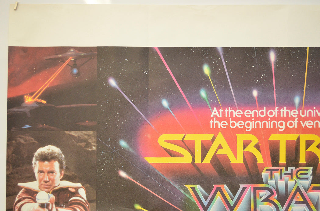 STAR TREK II : THE WRATH OF KHAN (Top Left) Cinema Quad Movie Poster 