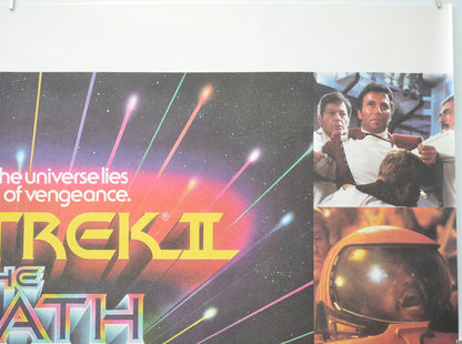 STAR TREK II : THE WRATH OF KHAN (Top Right) Cinema Quad Movie Poster 