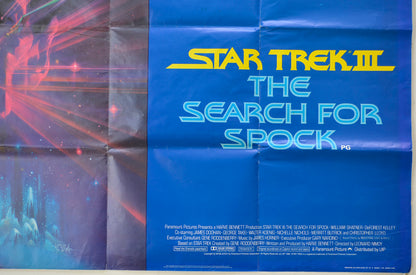 STAR TREK III - THE SEARCH FOR SPOCK (Bottom Right) Cinema Quad Movie Poster 