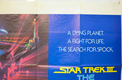 STAR TREK III : THE SEARCH FOR SPOCK (Top Right) Cinema Quad Movie Poster 