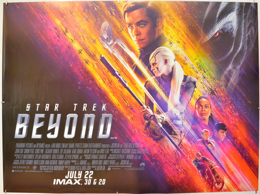 Star Trek Beyond  Original Quad Poster - Film Poster - Movie Poster