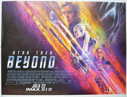 Star Trek Beyond - Original Quad Poster - Film Poster - Movie Poster