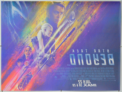 Star Trek : Beyond (Back) Cinema Quad Movie Poster 