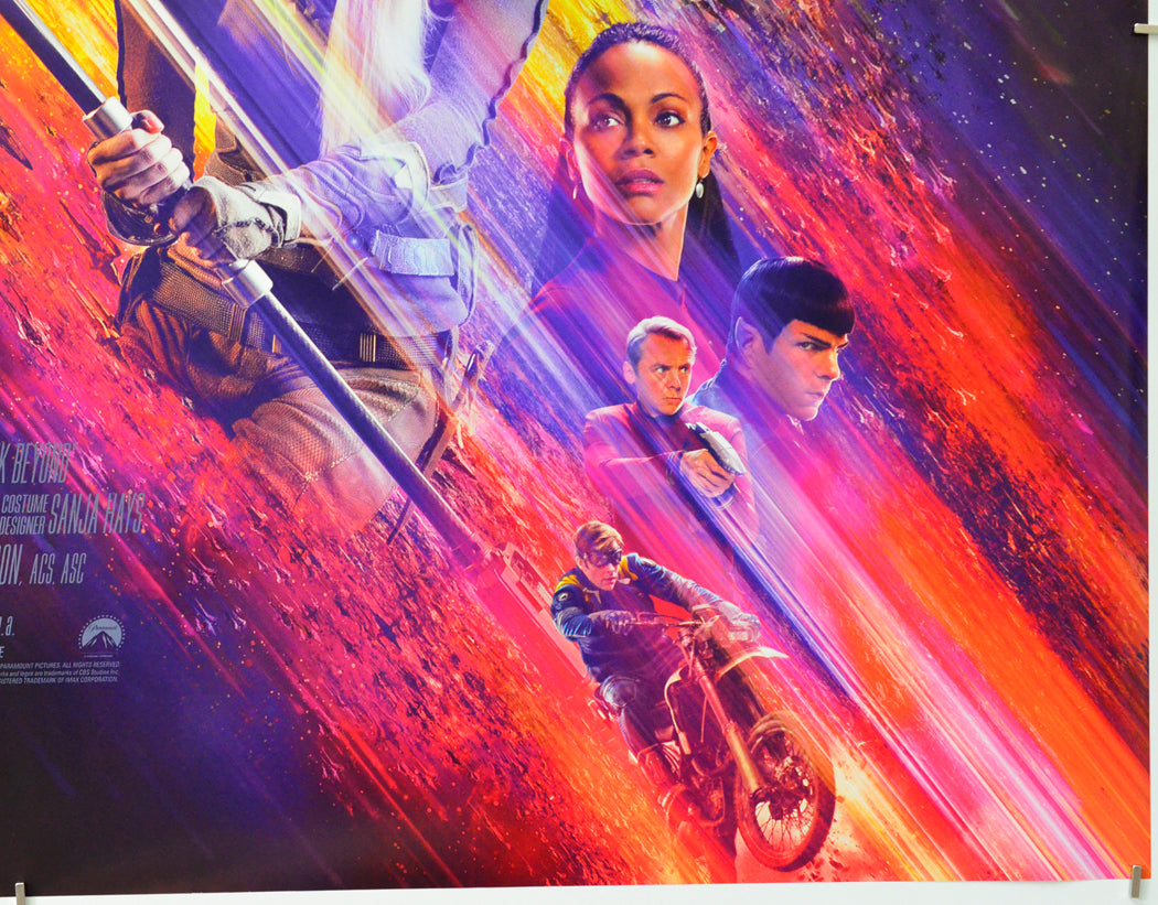 Star Trek : Beyond (Bottom Right) Cinema Quad Movie Poster 