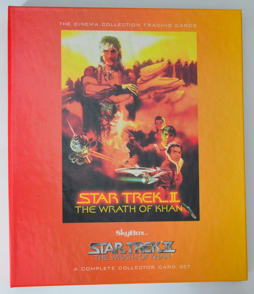 Star Trek : Cinema Collection Trading Card set by Skybox (Wrath Of Khan Binder)