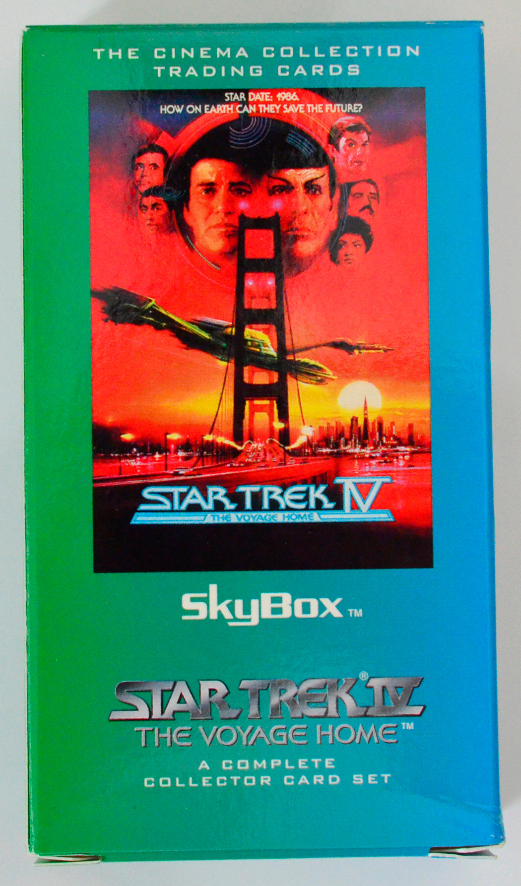 Star Trek : Cinema Collection Trading Card set by Skybox (Voyage Home cards box)