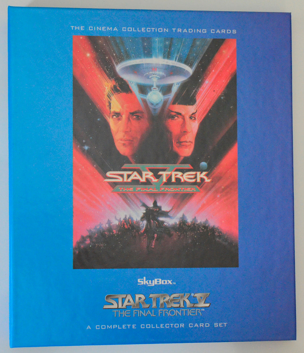 Star Trek : Cinema Collection Trading Card set by Skybox (Final Frontier Binder)