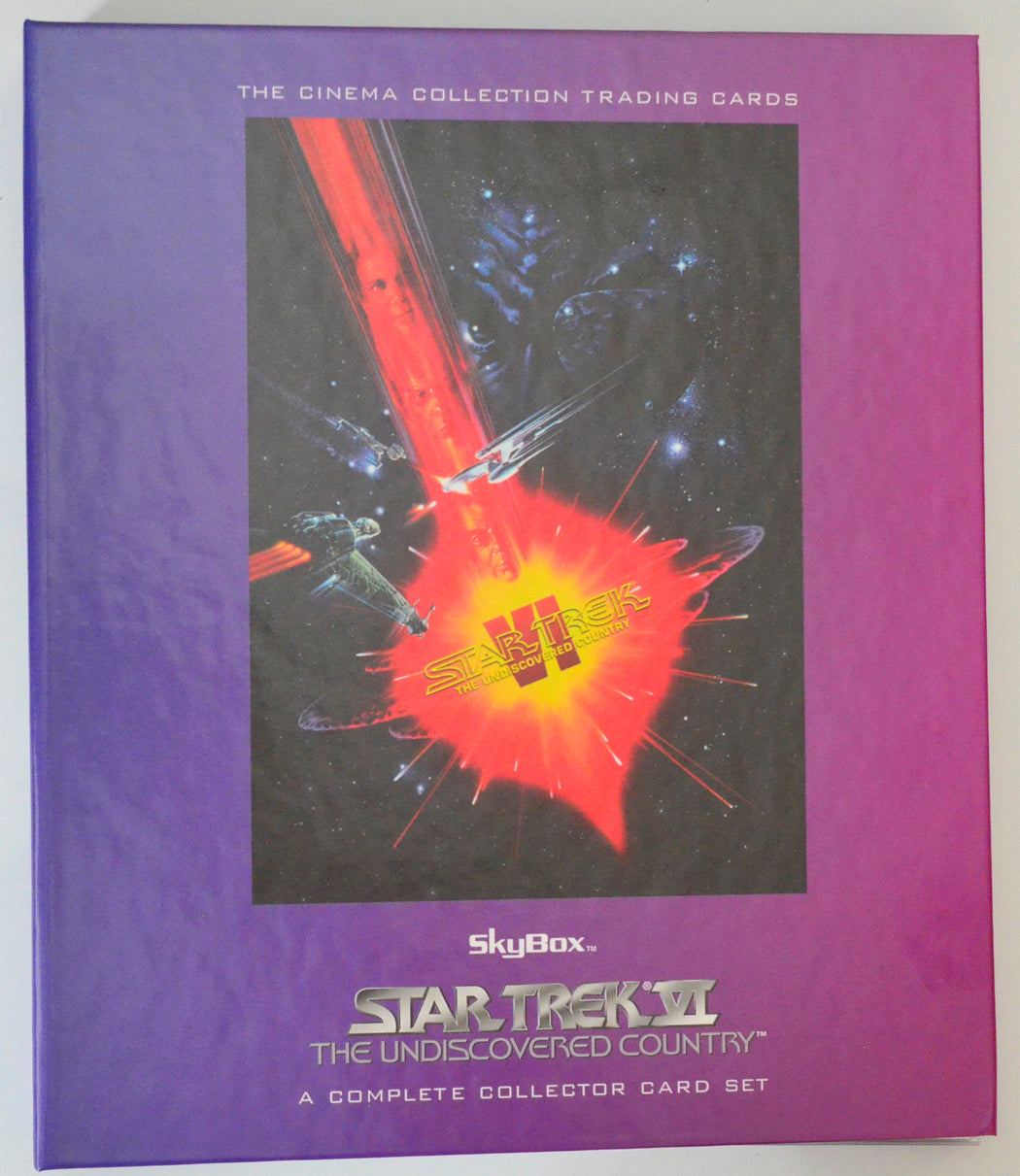 Star Trek : Cinema Collection Trading Card set by Skybox (Undiscovered Country Binder)