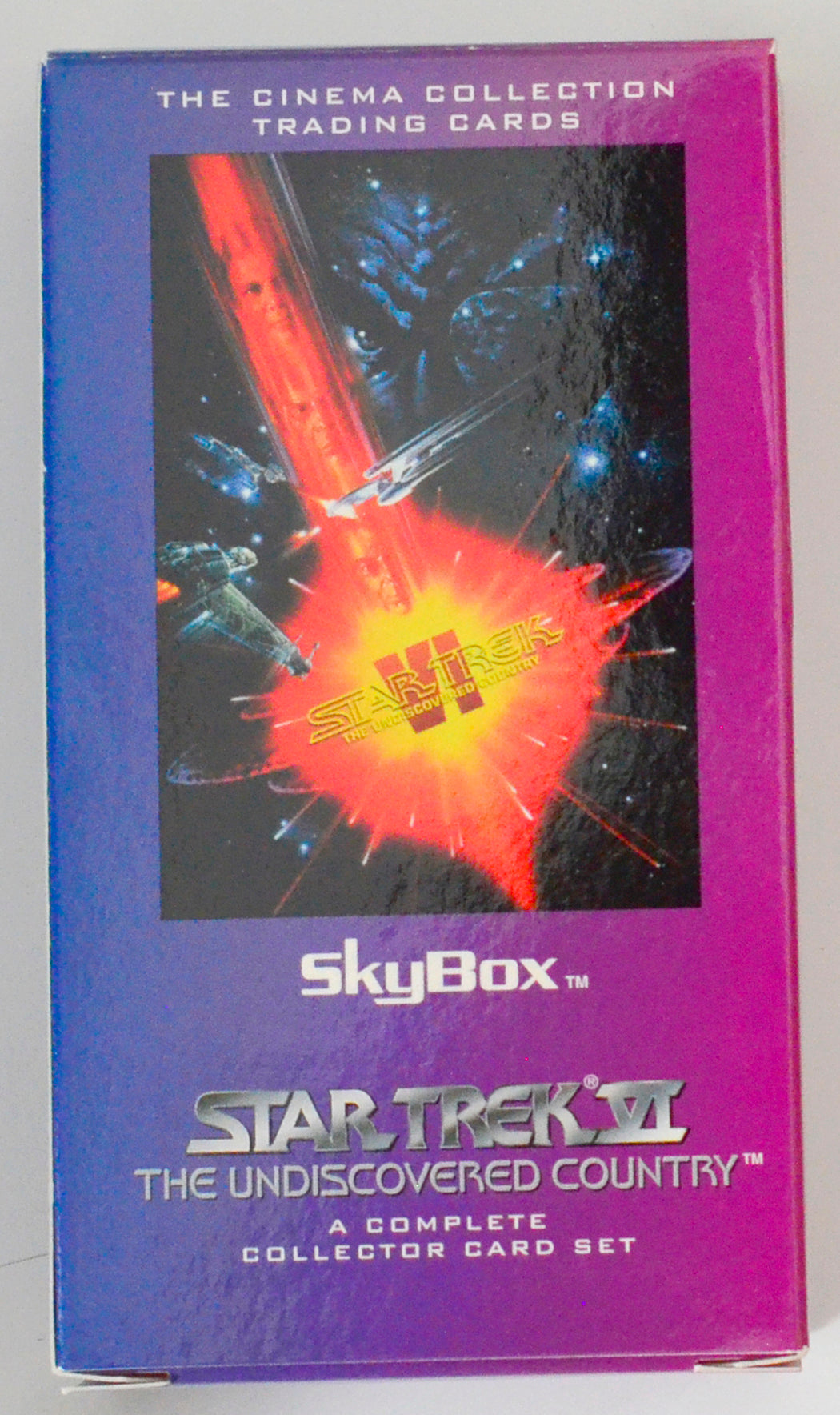Star Trek : Cinema Collection Trading Card set by Skybox (Undiscovered Country cards box)