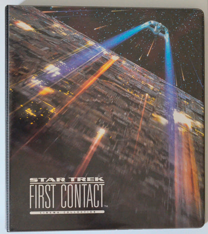 Star Trek : First Contact Trading Cards and Binder by Skybox (binder front)