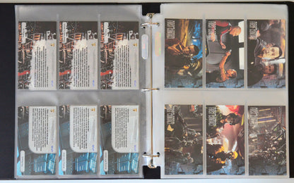 Star Trek : First Contact Trading Cards and Binder by Skybox (cards 19-24)