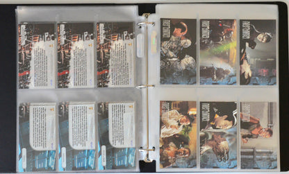 Star Trek : First Contact Trading Cards and Binder by Skybox (cards 25-30)